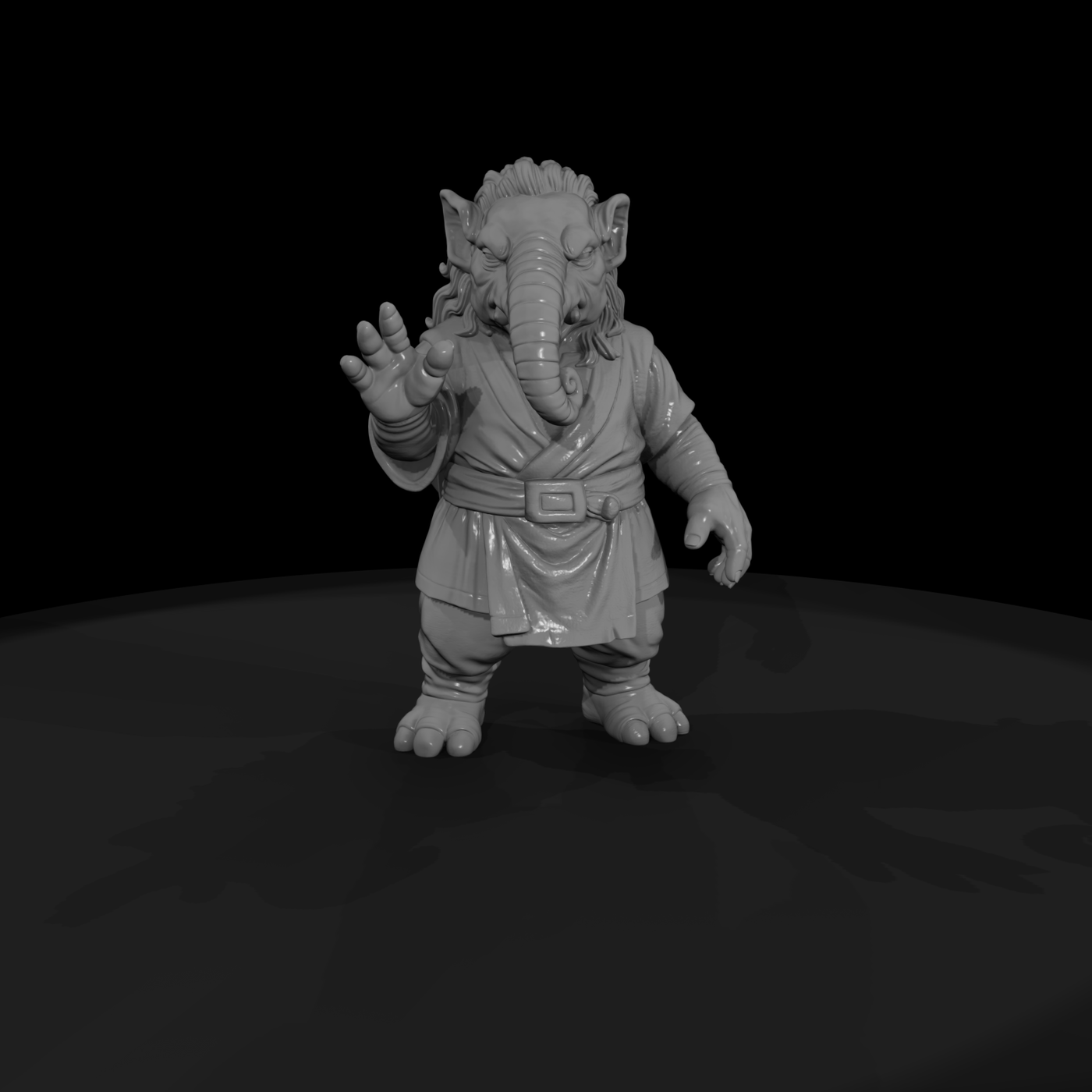 Myth 0467 Mythology Baku Miniature Figure