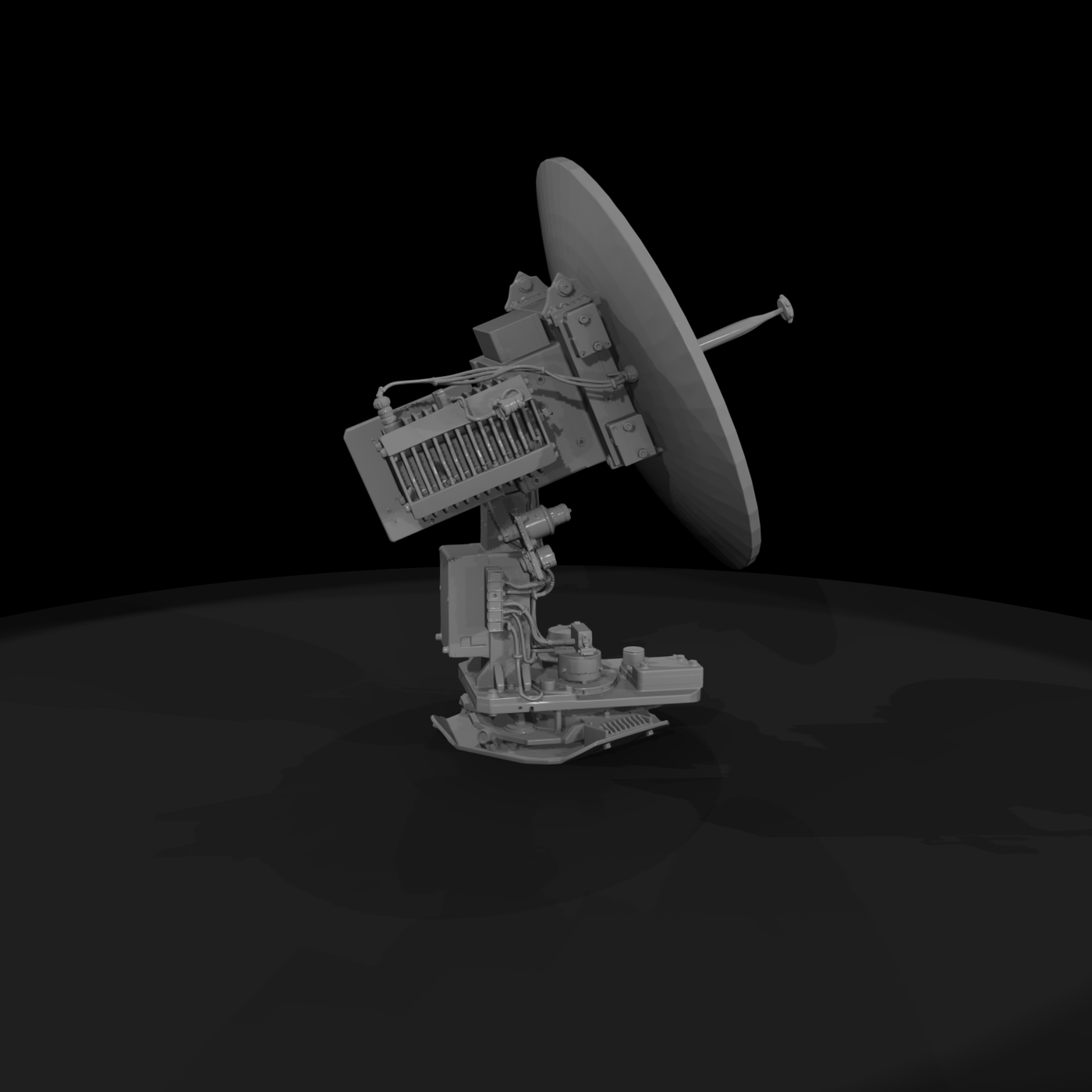 Parabolic Satellite Antenna