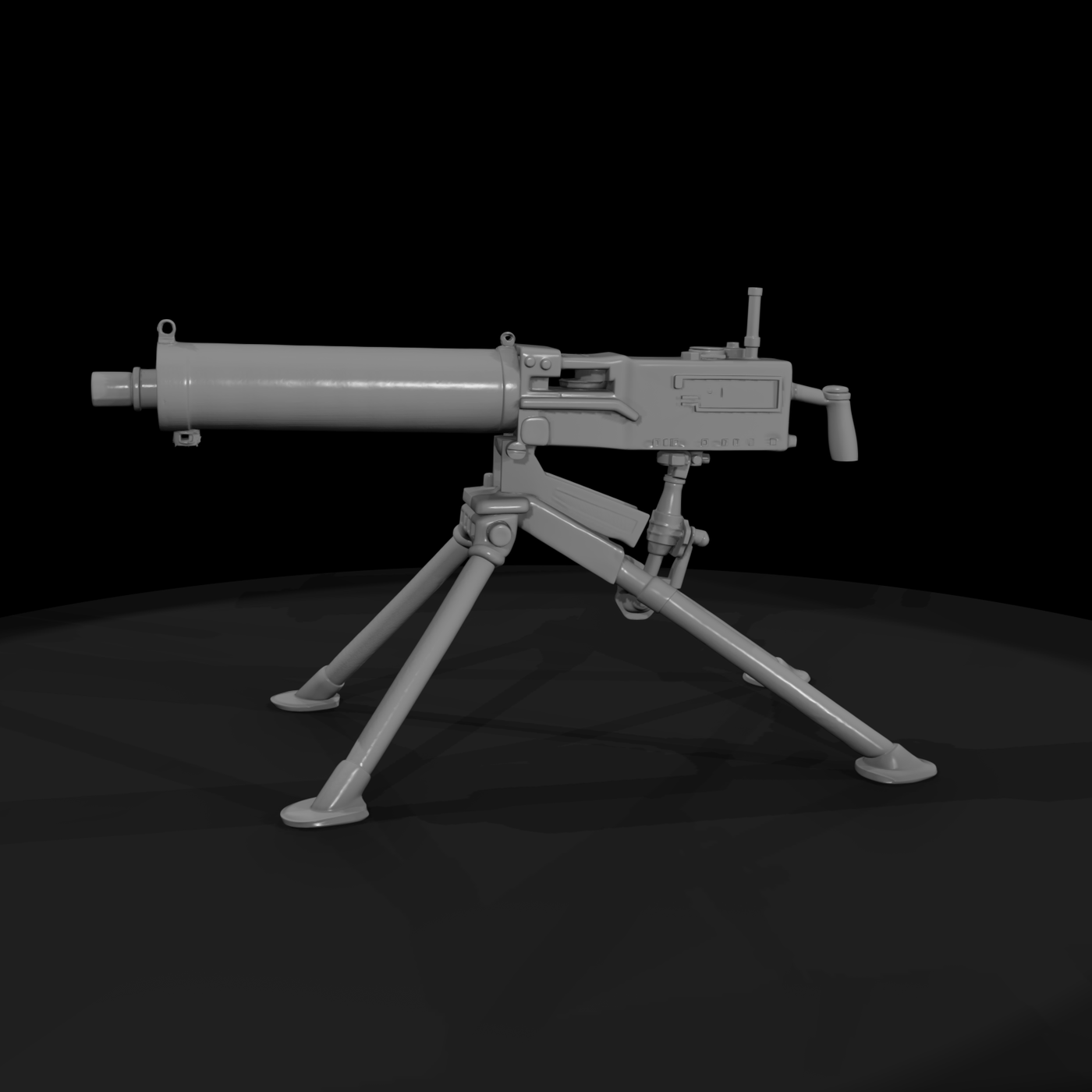 Wpn Mgun 026 Browning M1917