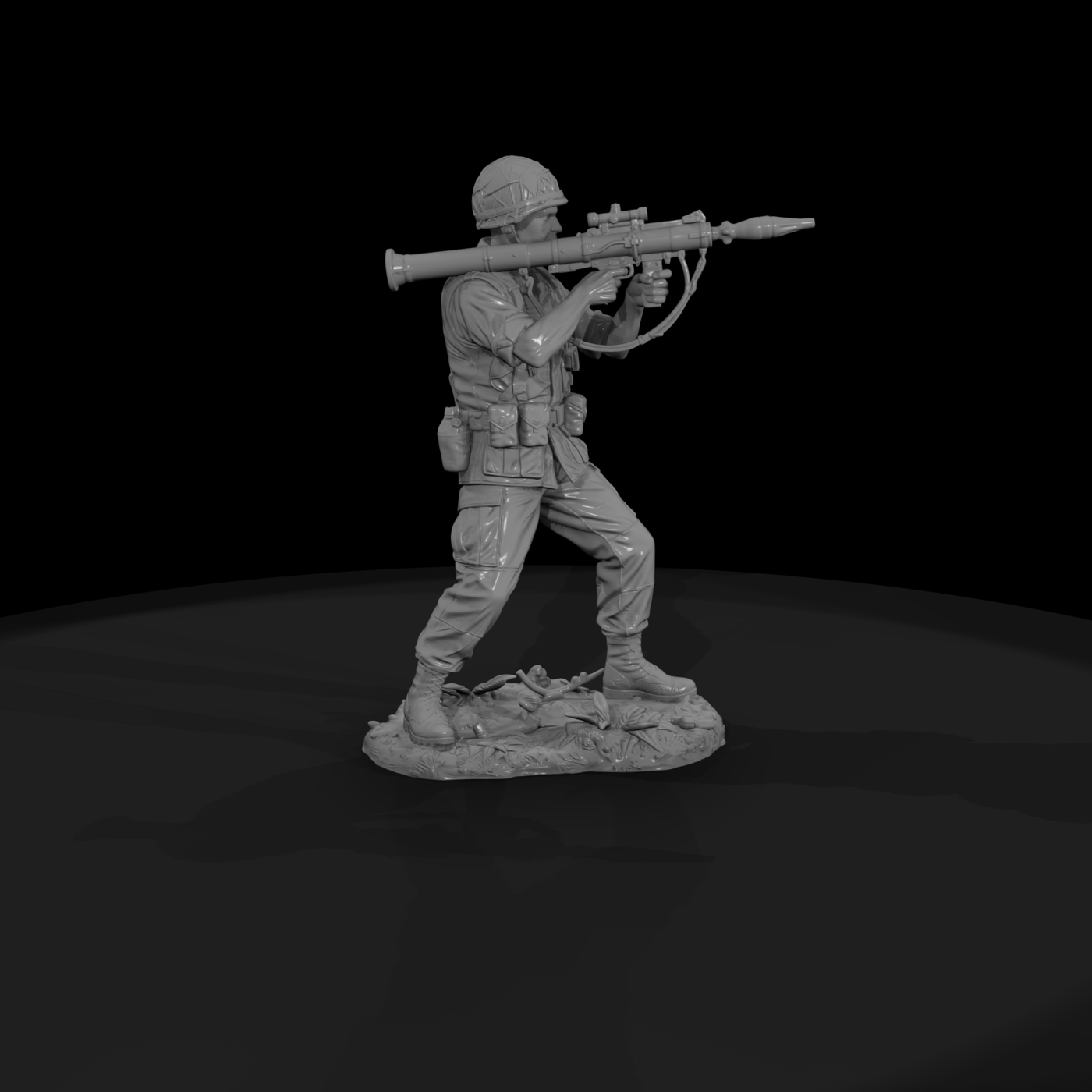 Vnh 044 United States Marine Rocketman