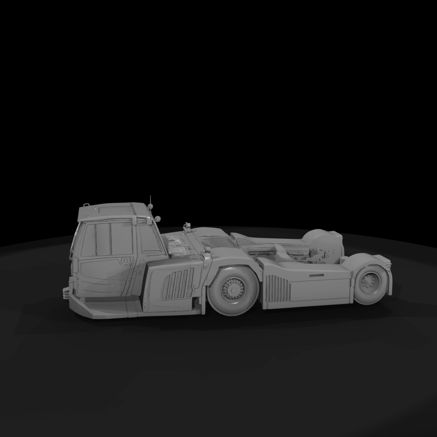 Airport Tow Tractor & Railroading
