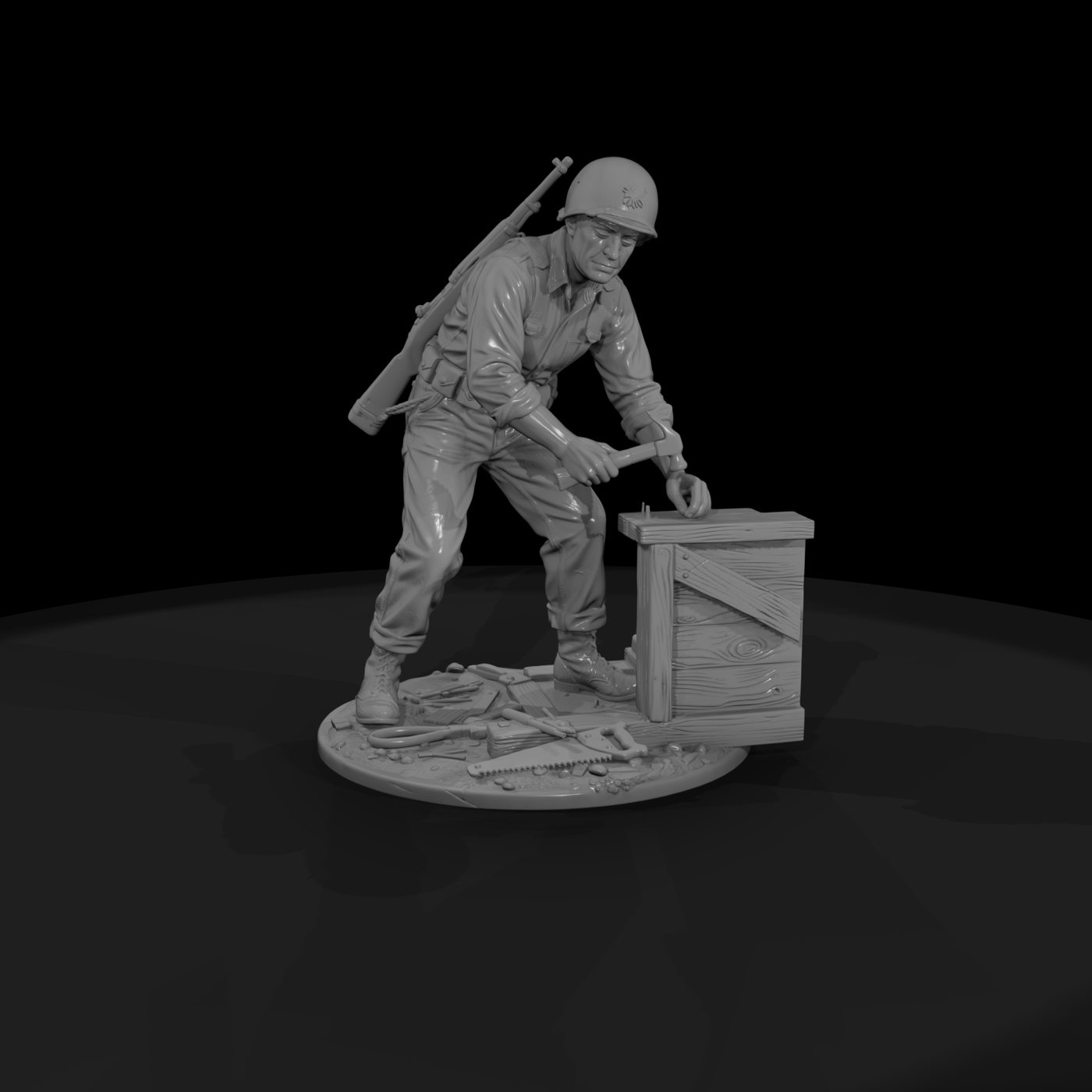 Ww2H 076 United States Seabee Construction Bn