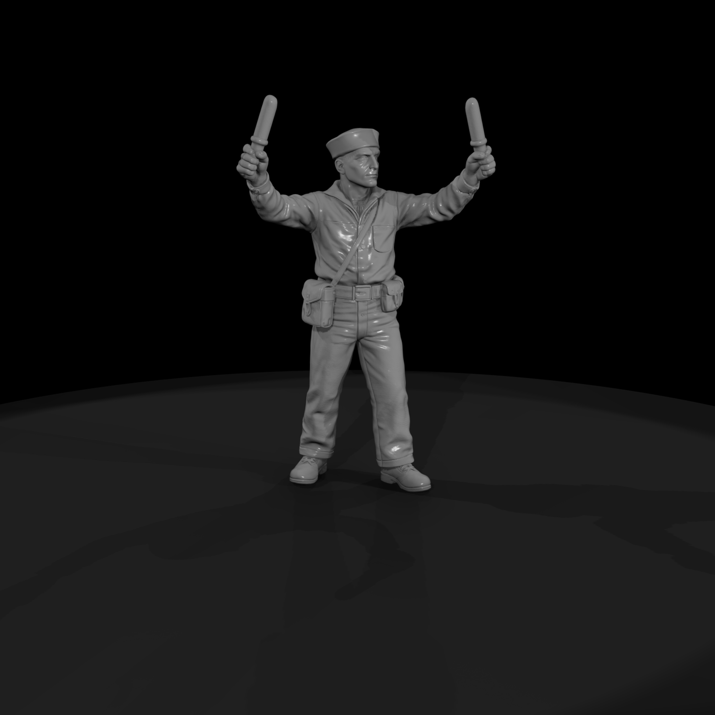 Ww2 Navy 063 Wwii U S Navy Aircraft Handler Figure