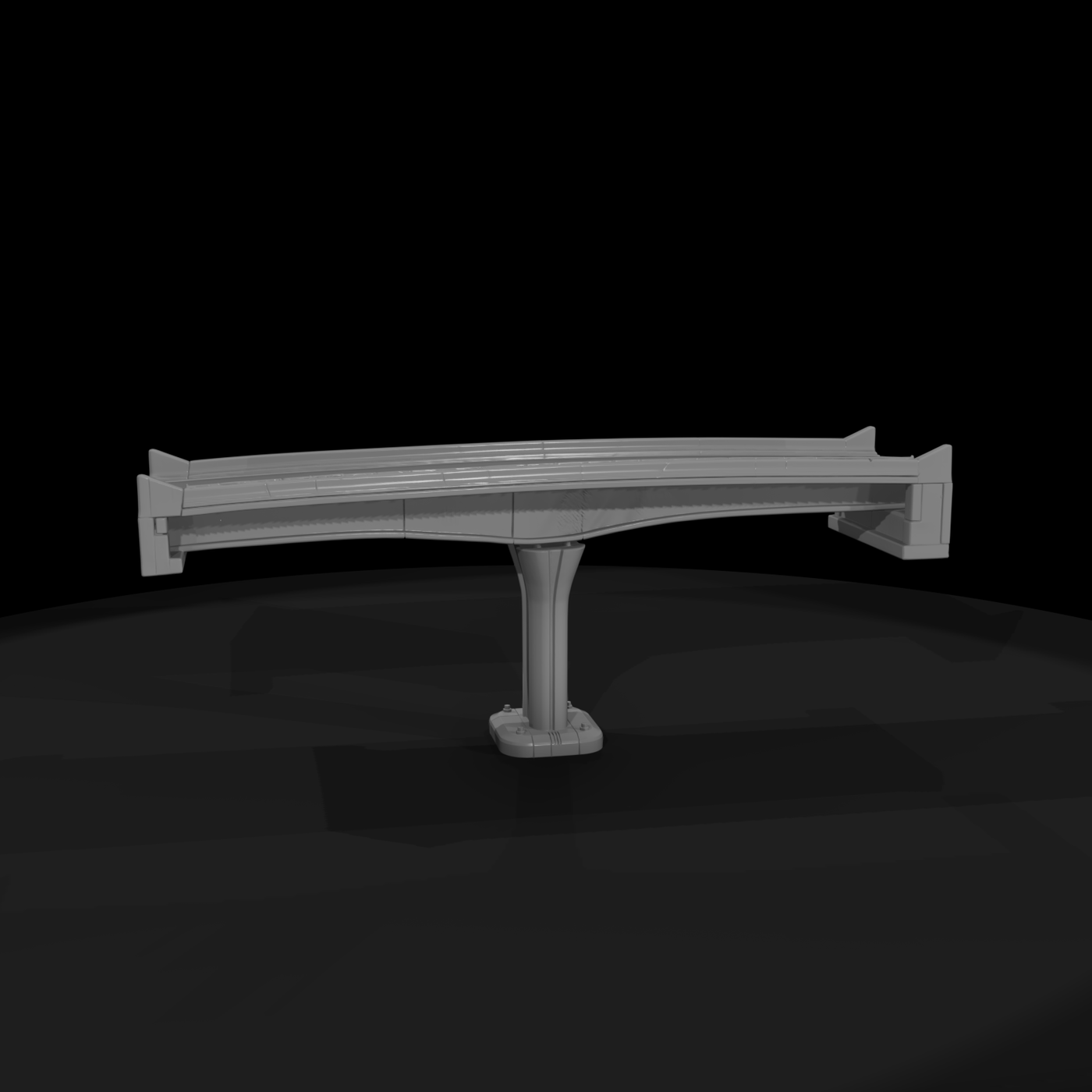 Box Girder Highway Overpass Section