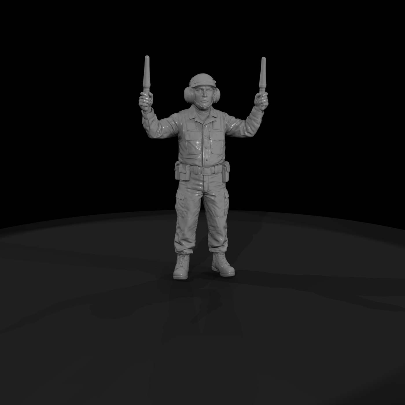 Mod Navy 034 Modern U S Navy Flight Deck Director