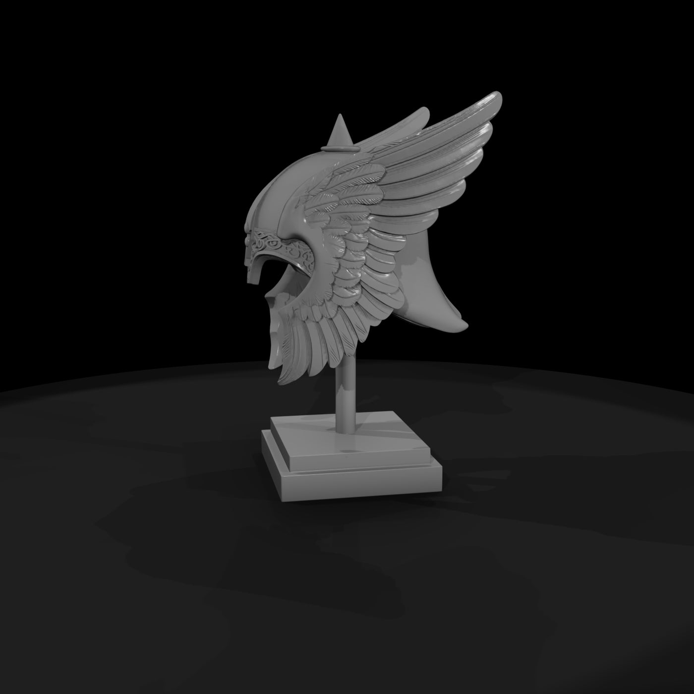 stylized-winged-viking-helmet-miniature-diorama-tabletop-065918