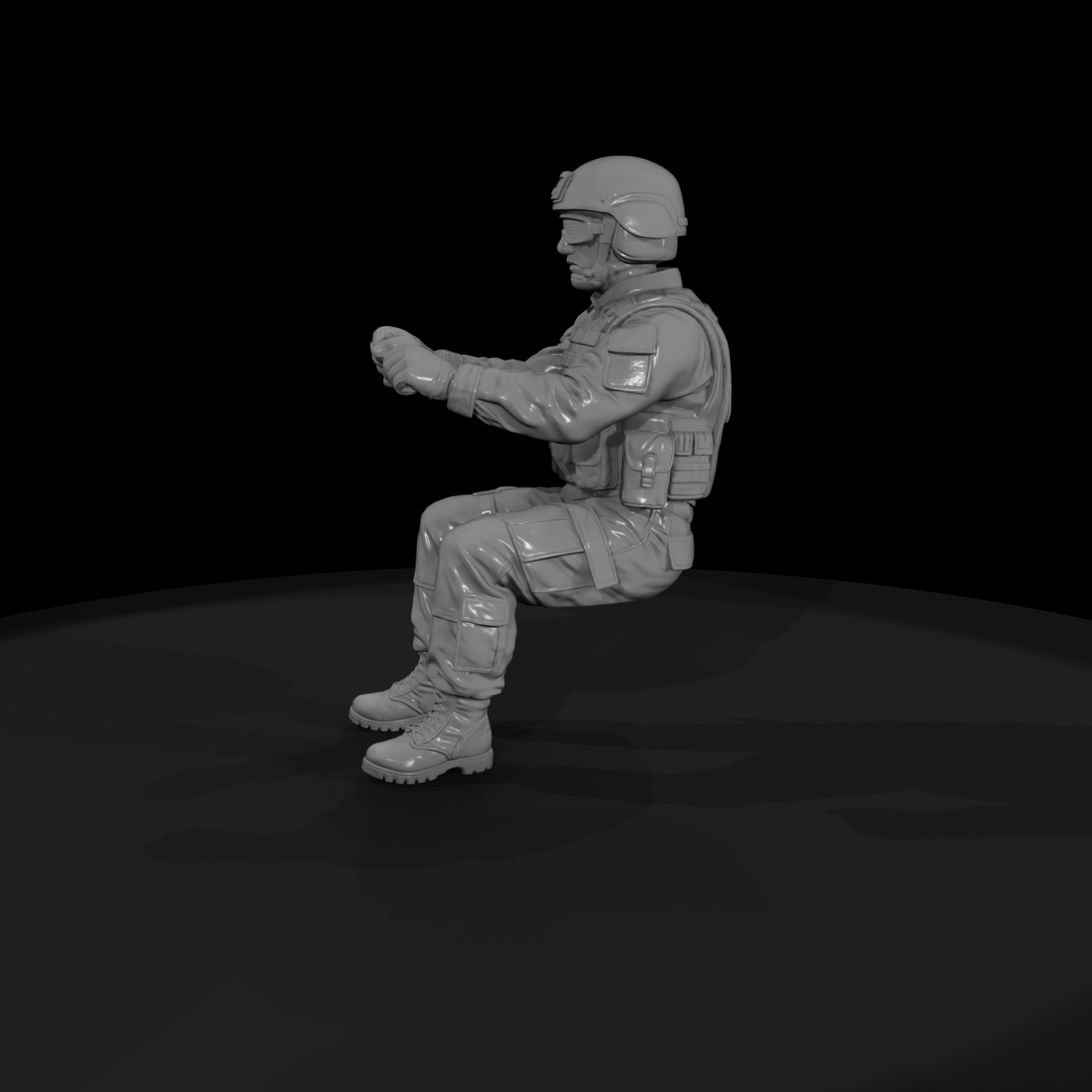 Mod Army 073 Modern U S Army Truck Driver Figure