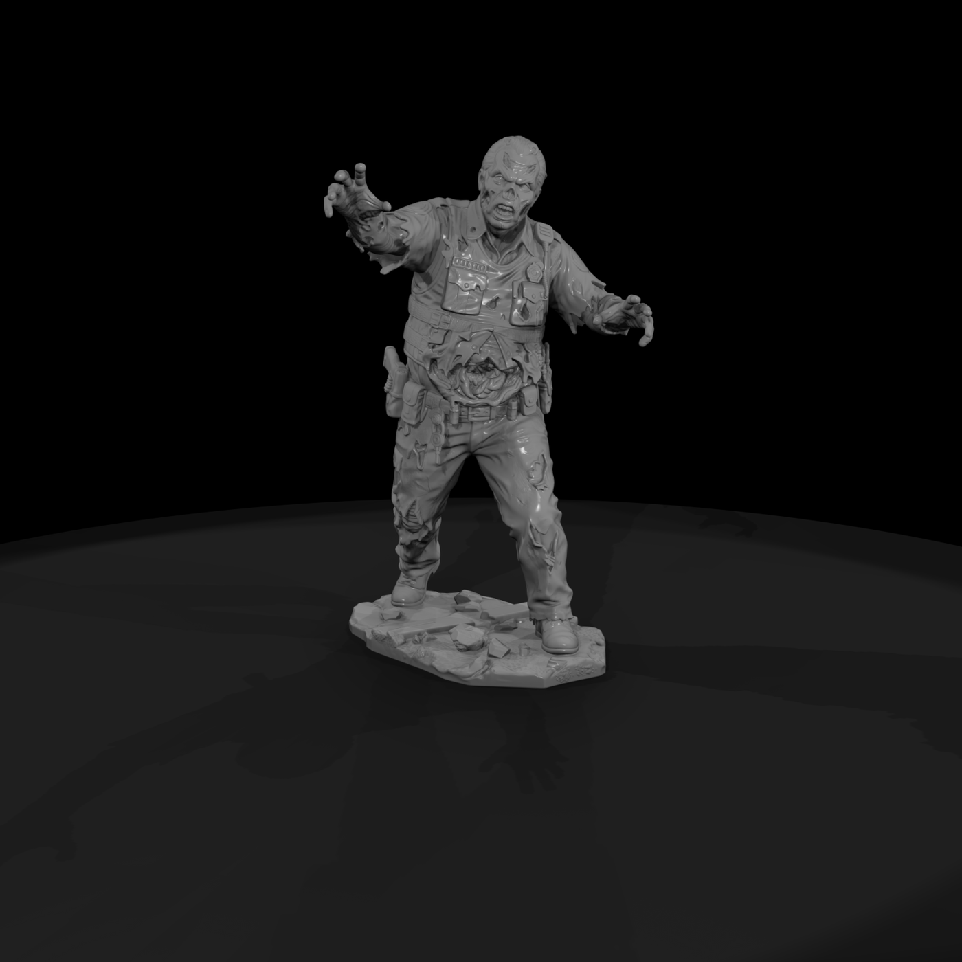 Zom 022 Security Guard Moderate