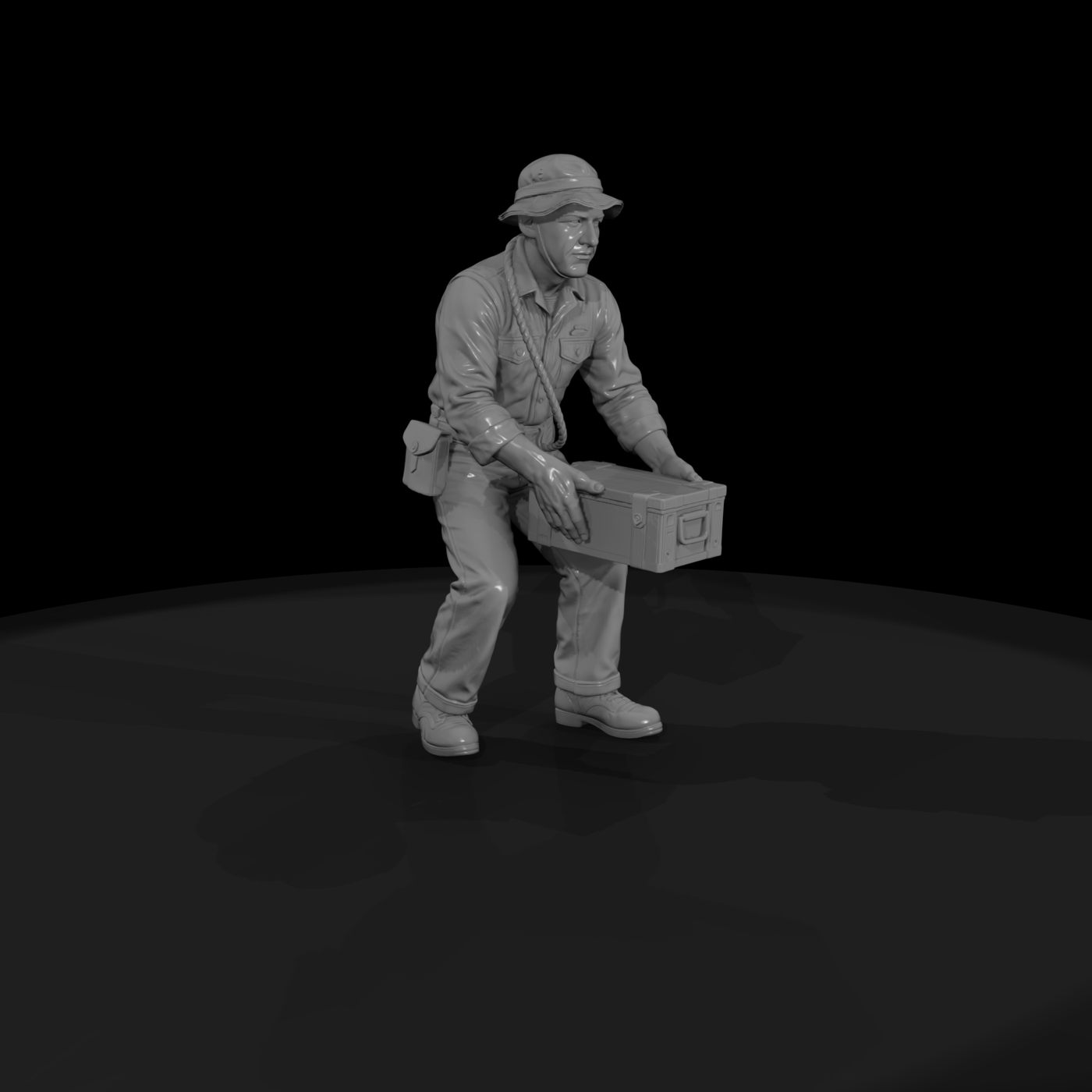 Vn Navy 029 Vietnam U S Navy Deck Sailor Figure