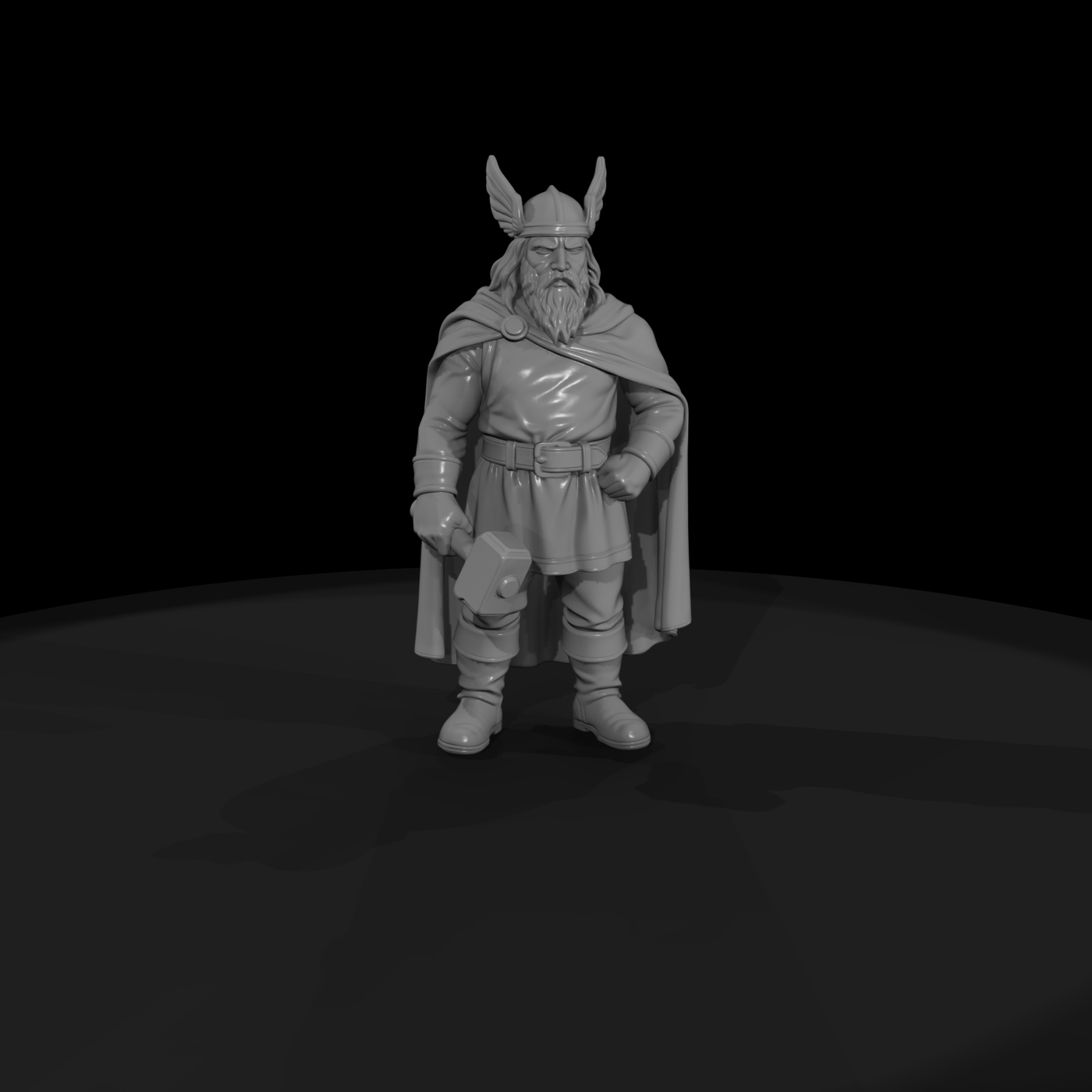 Myth 0307 Mythology Thor Miniature Figure
