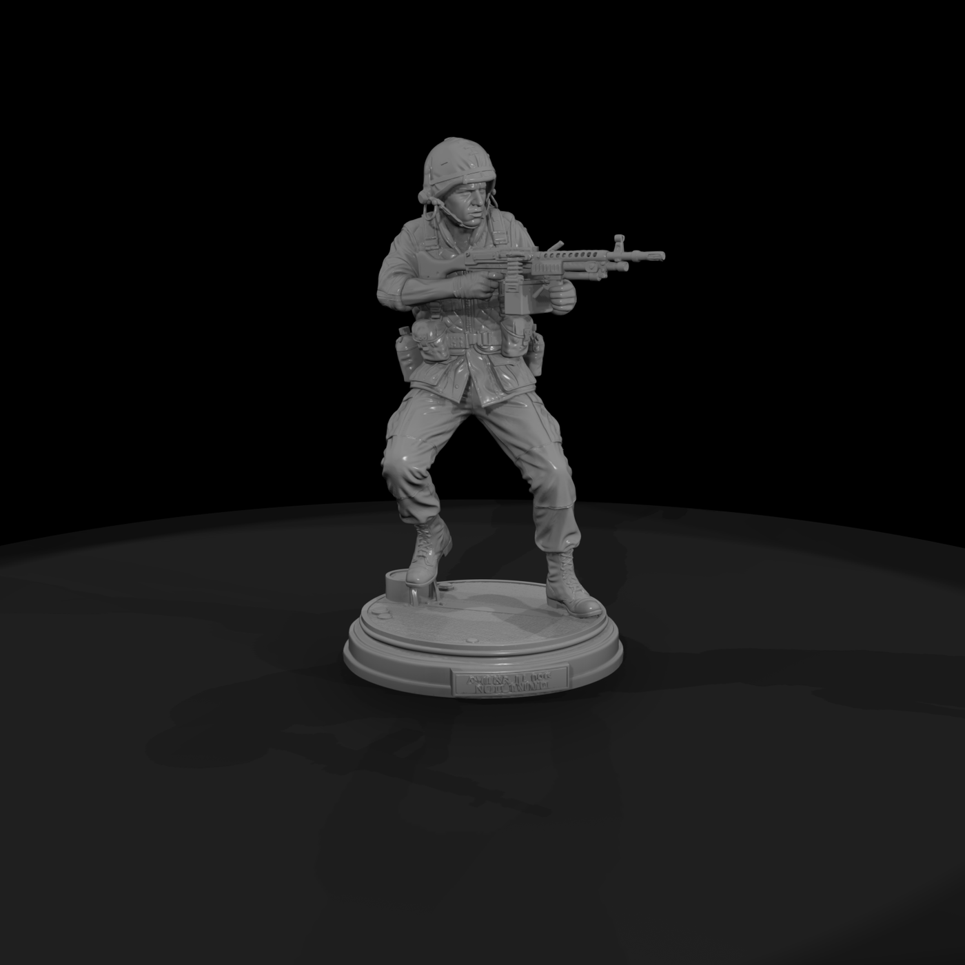 Vnh 030 United States Army Huey Door Gunner