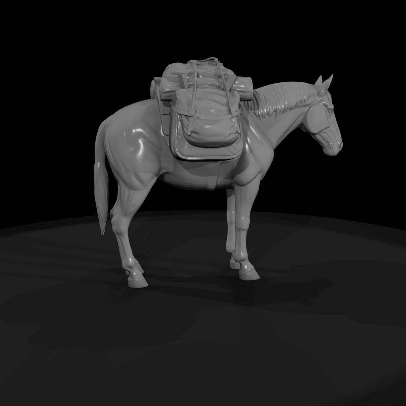 pack-horse