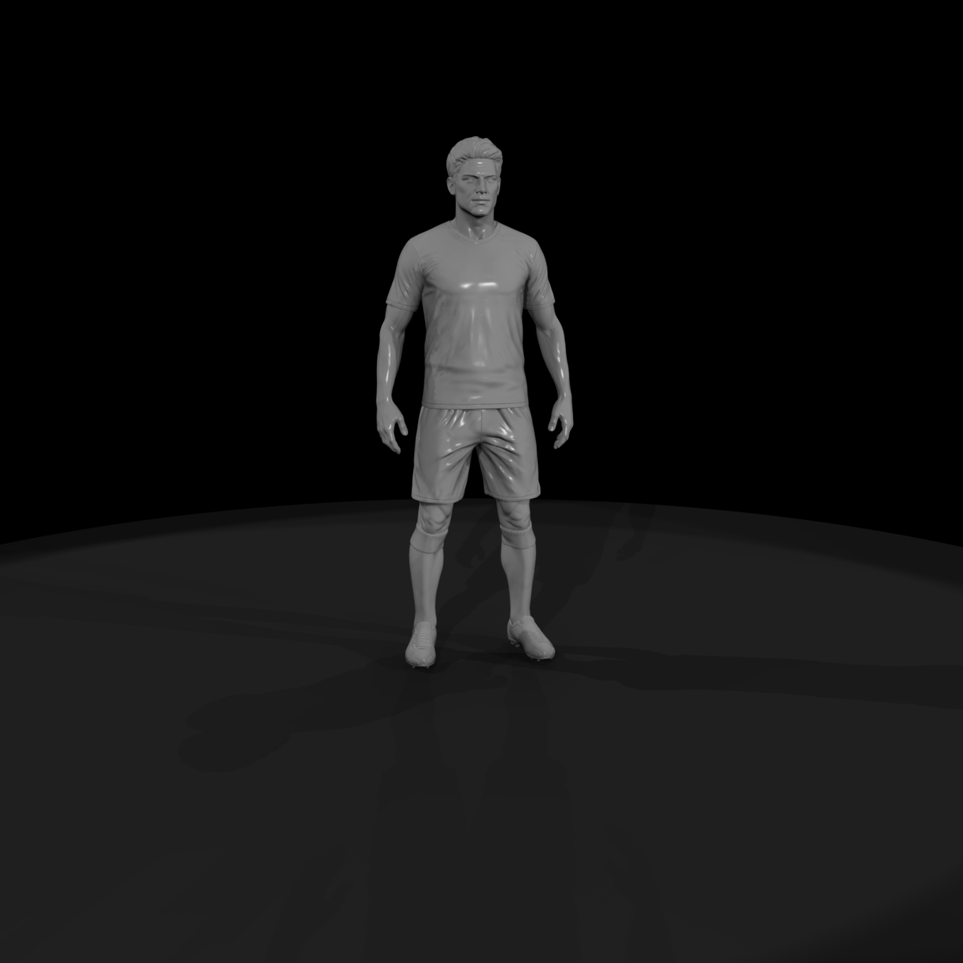 Adult Soccer Game Wing Player