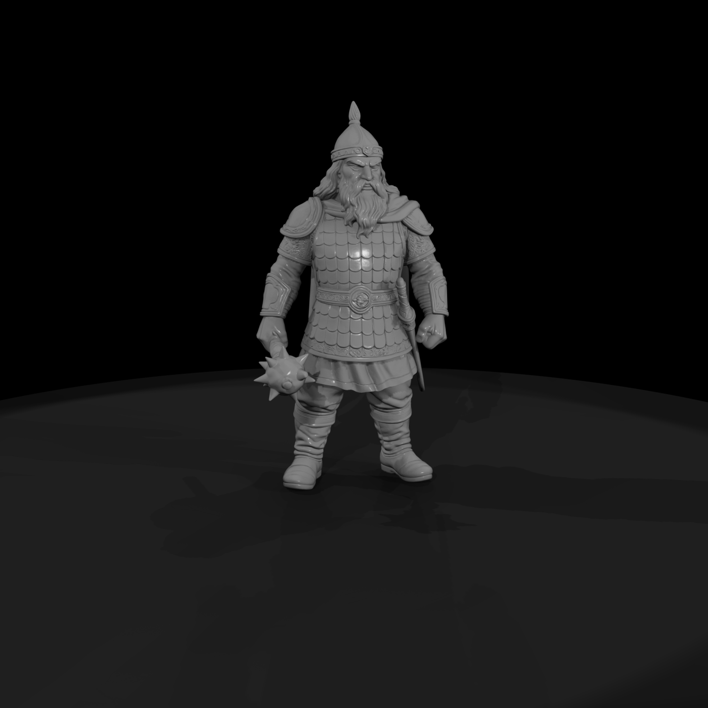 Myth 0391 Mythology Rostam Miniature Figure