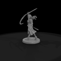 Elf Blademaster with Trailing Sash — thumbnail 5