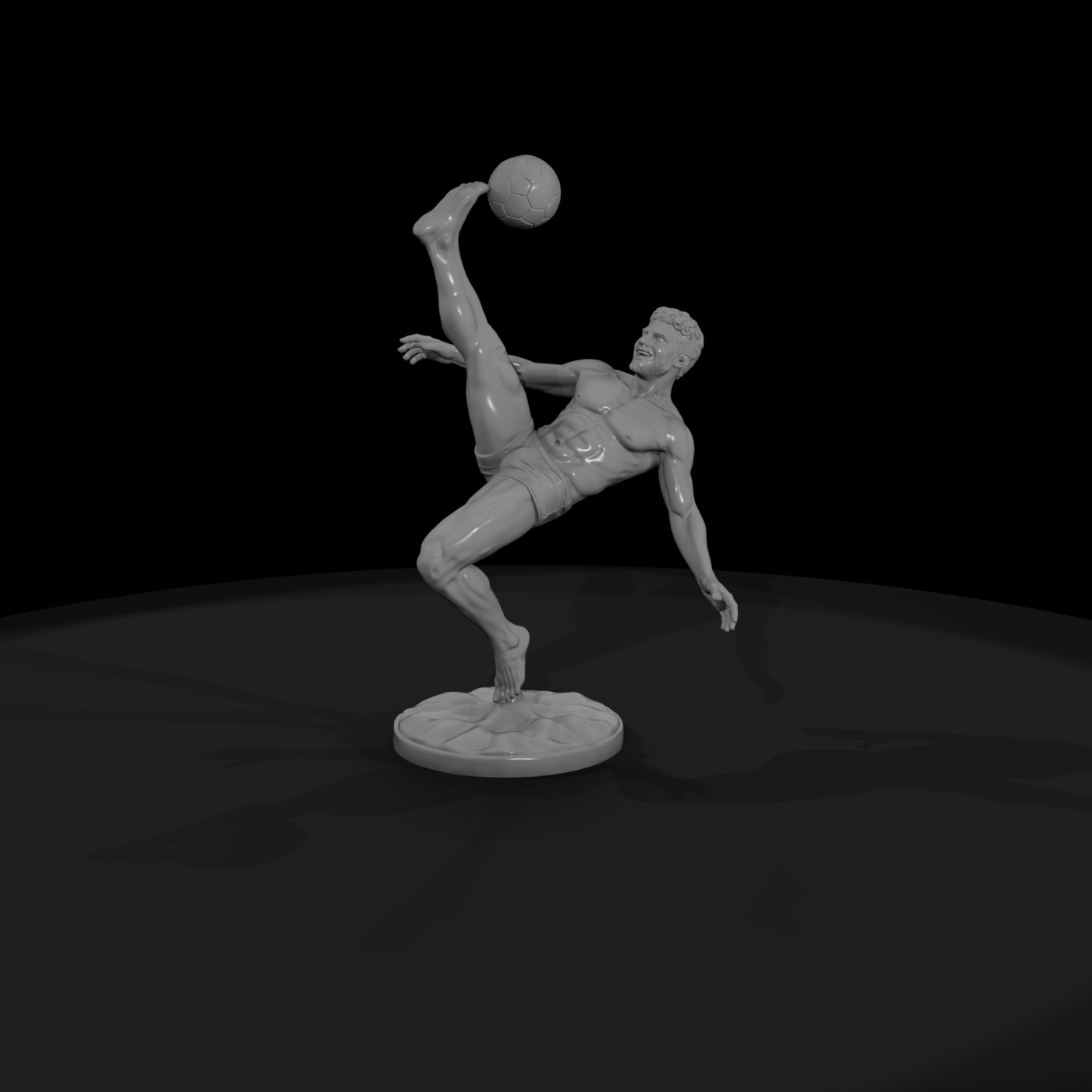 Beach Footvolley Bicycle Kick