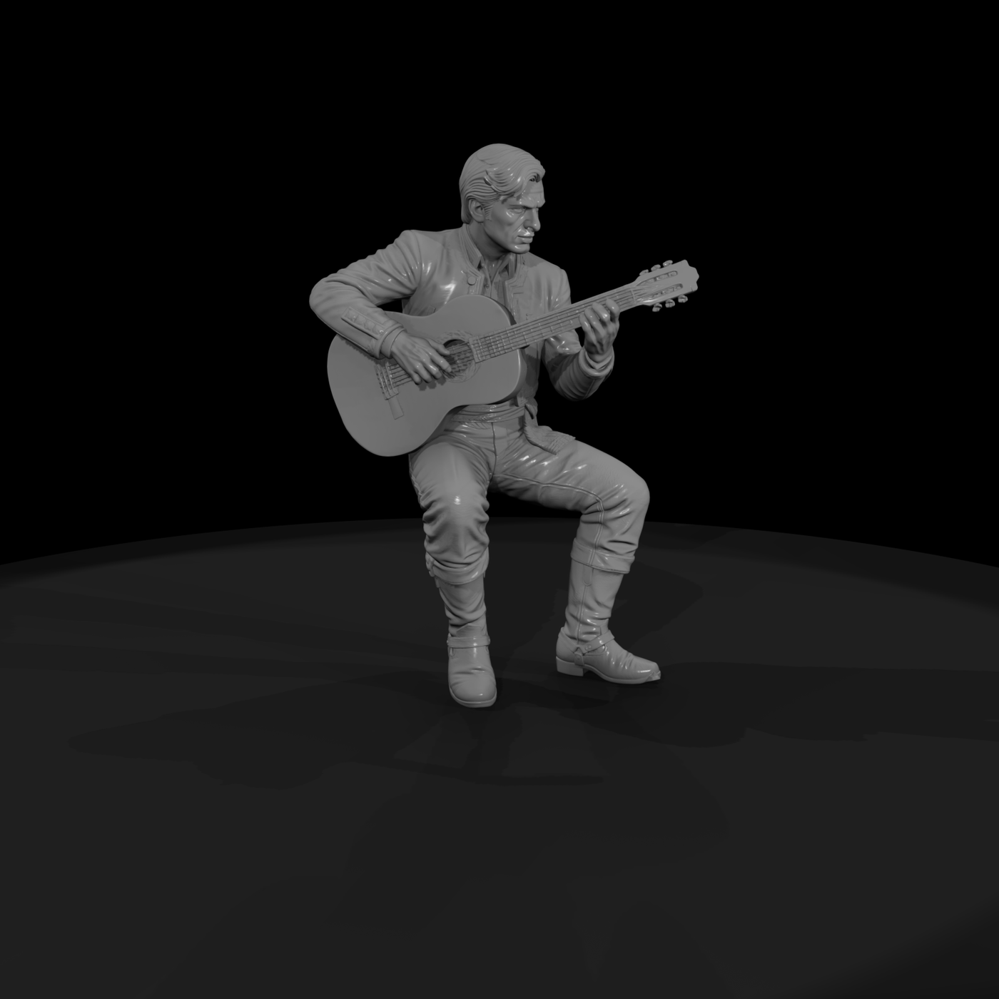 Poparc 0145 Flamenco Guitarist