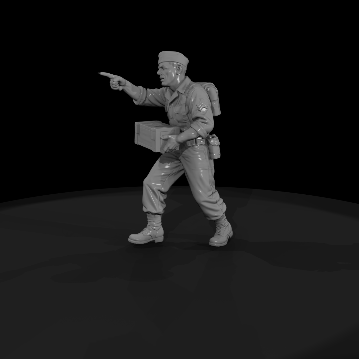 Ww2 Army 079 Wwii U S Army Sergeant Squad Leader F
