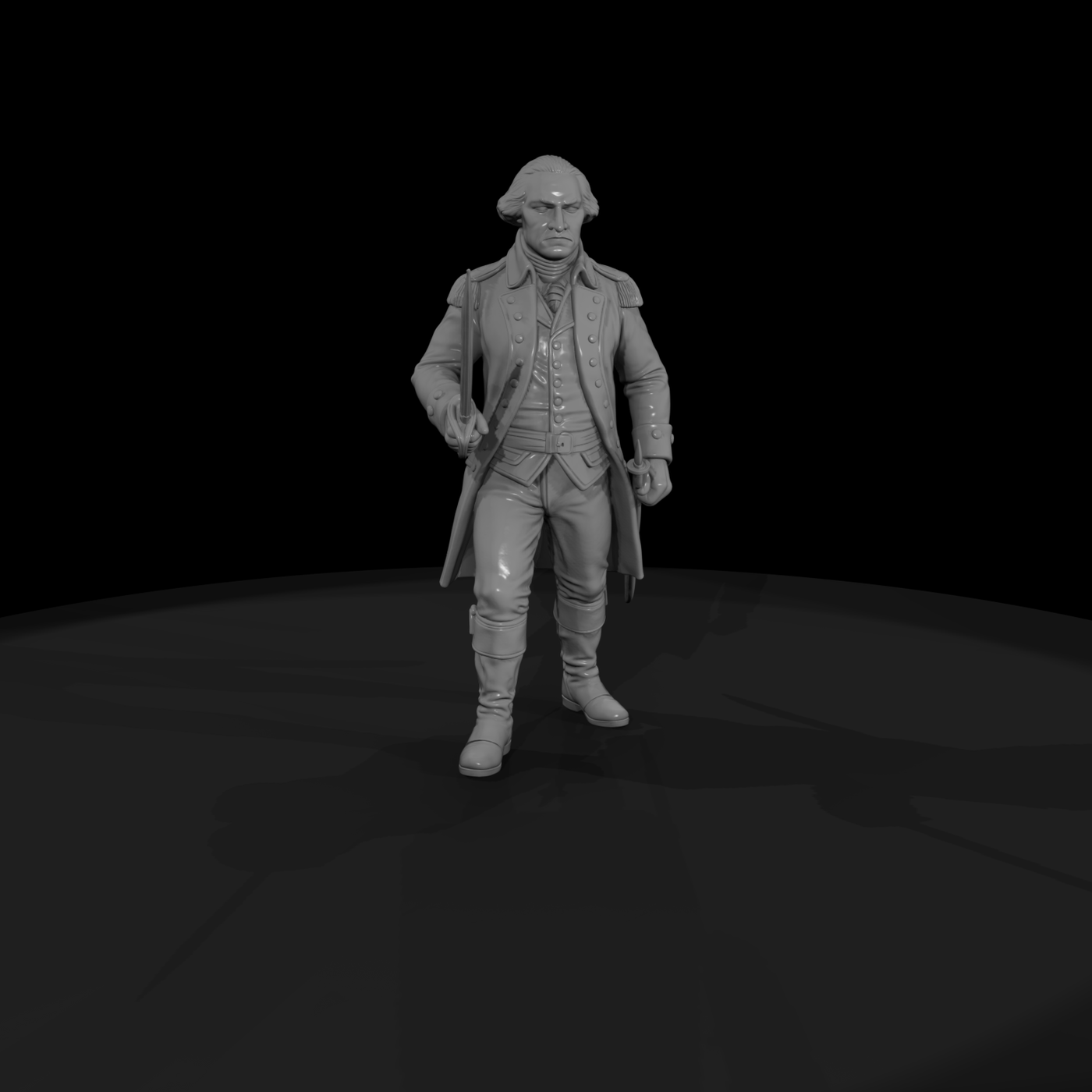 Hist 0147 Historical George Washington Miniature F