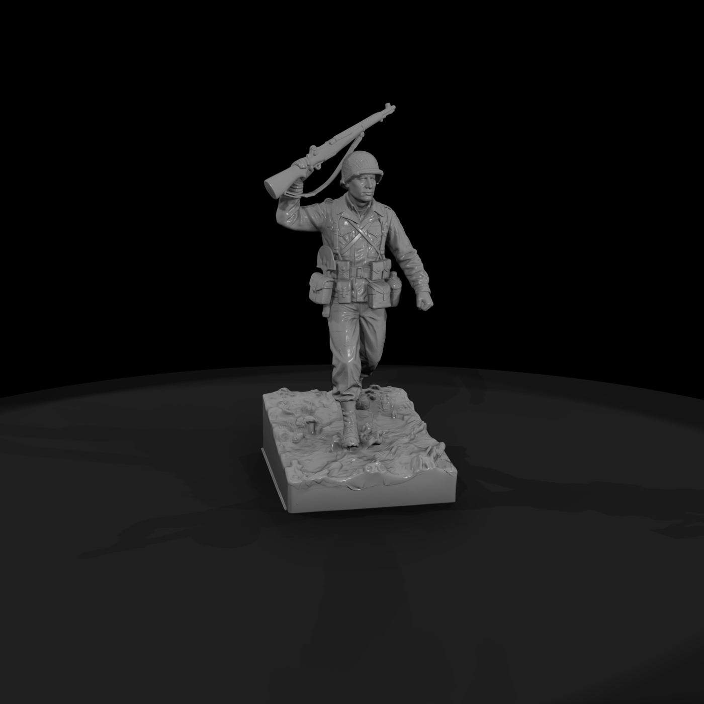 Ww2H 099 United States Army Rifleman