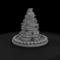 stylized_stacked_stone_cairn_3d_model_hrychgvn — thumbnail 4