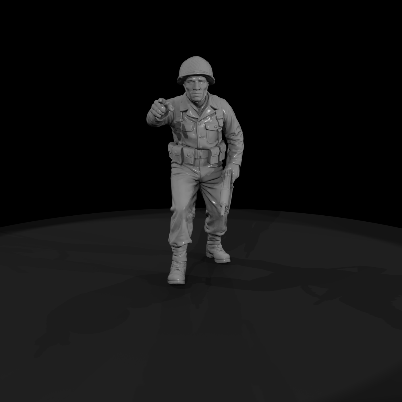 Ww2 Army 047 Wwii U S Army Sergeant Squad Leader F