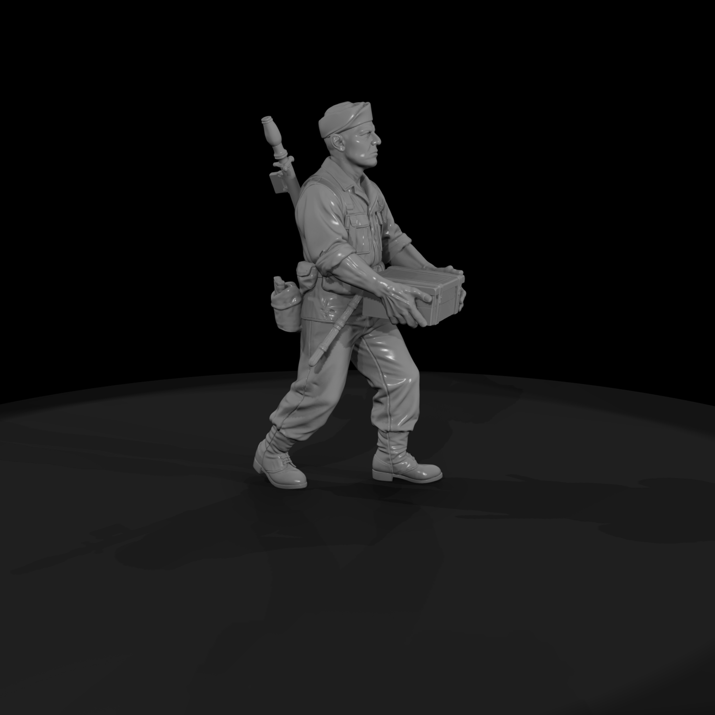Ww2 Army 019 Wwii U S Army Grenadier Figure