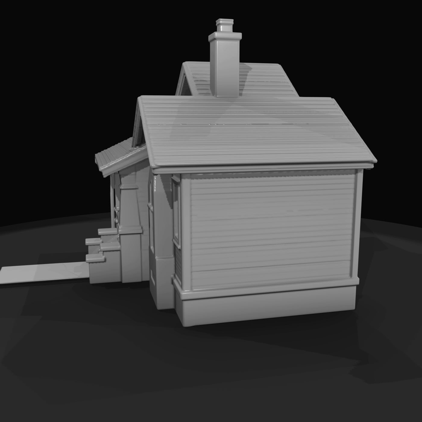 miniature-cottage-house-model