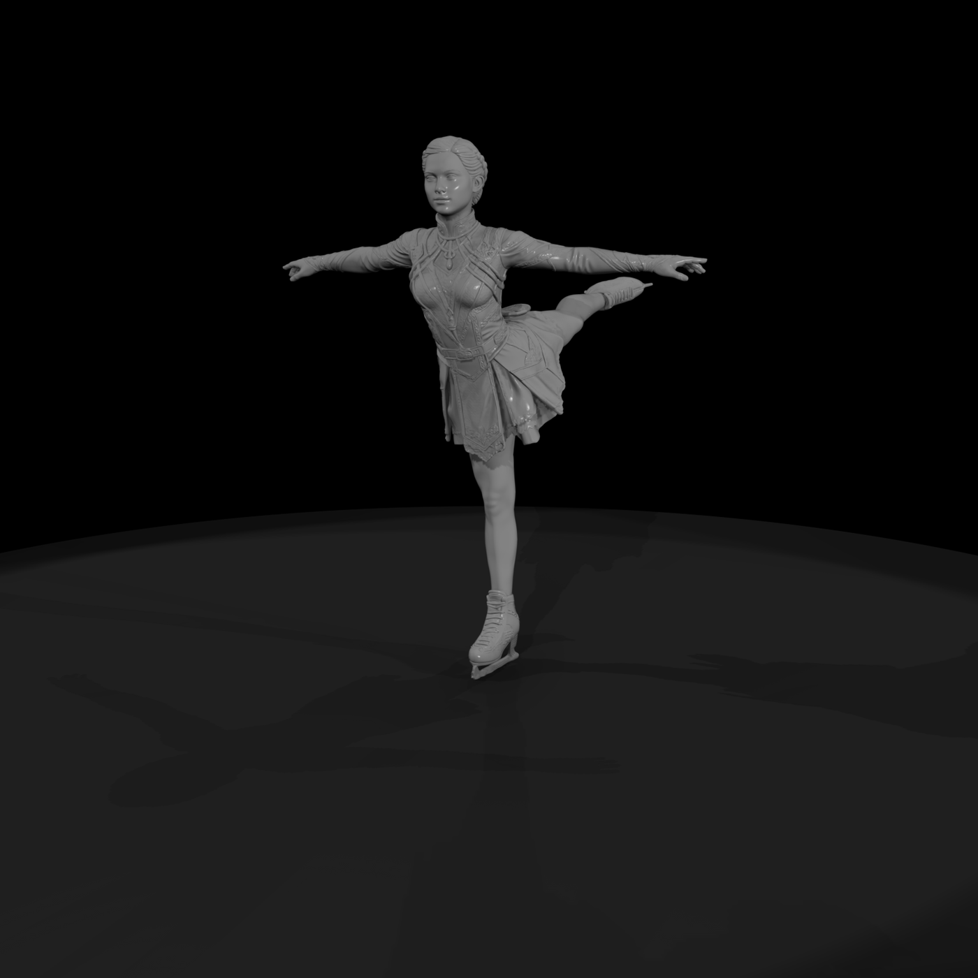 Ice Show Figure Skater