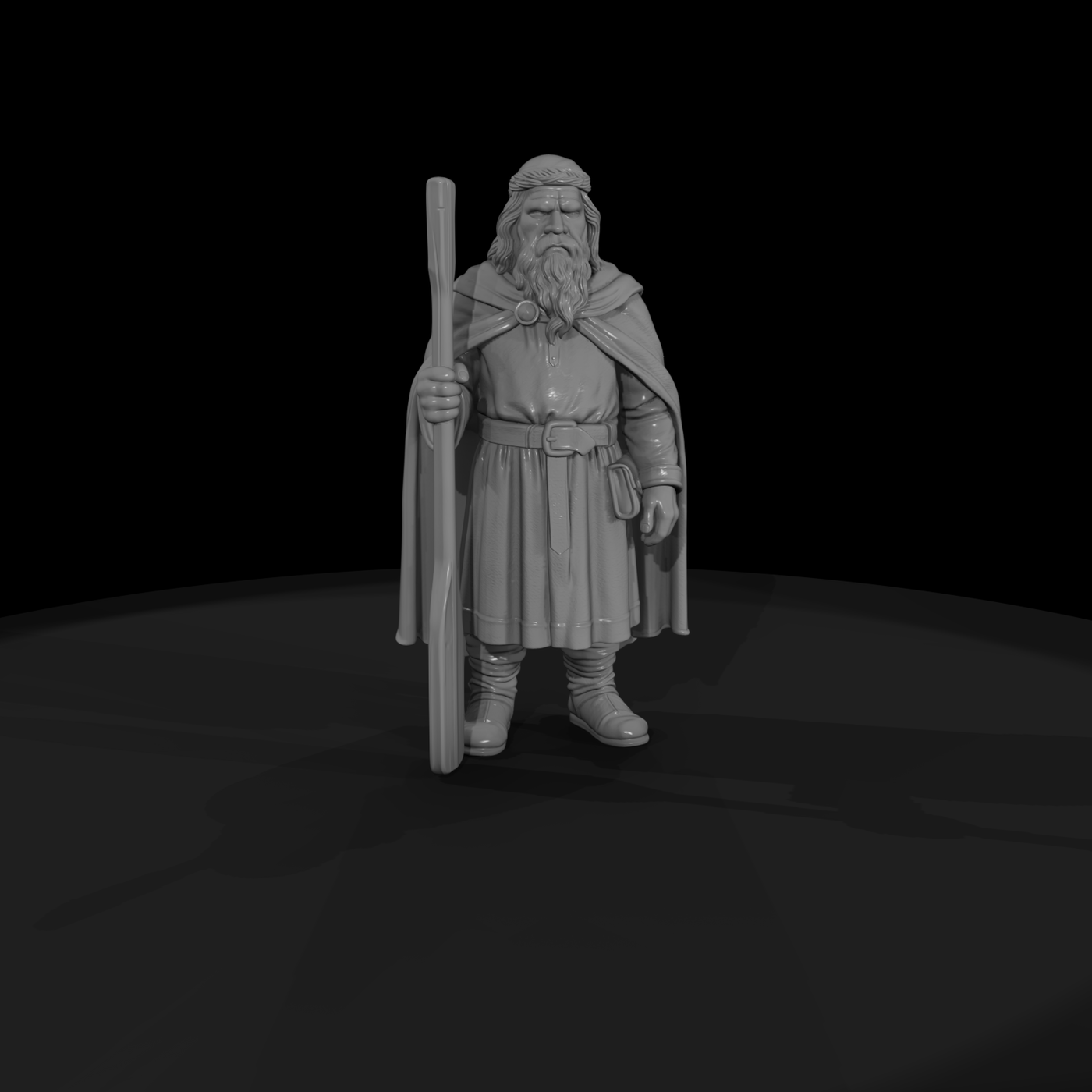 Myth 0319 Mythology Njord Miniature Figure