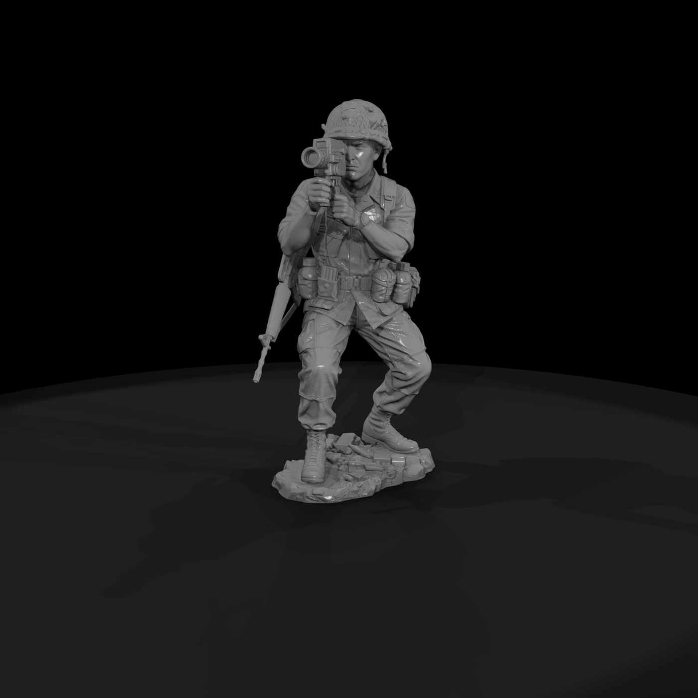Vietnam War Army Combat Photographer
