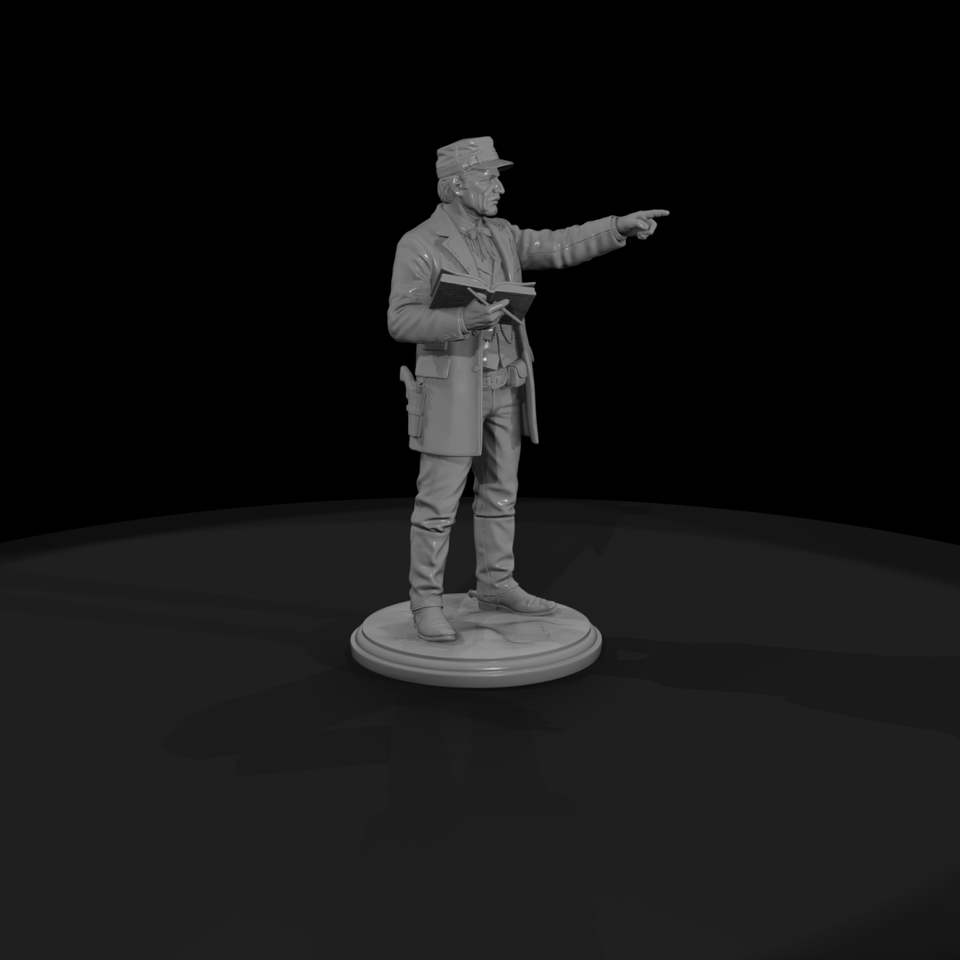 Old West Stage Line Agent
