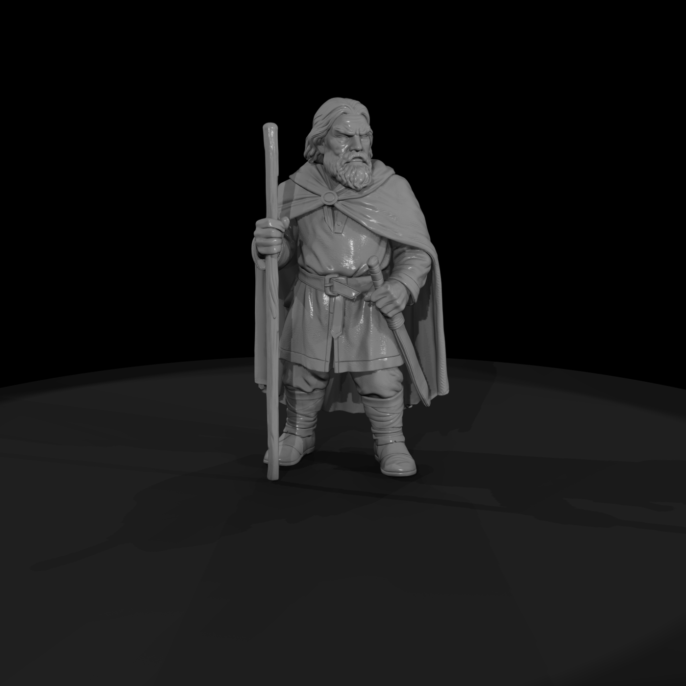 Hist 0093 Historical Erik The Red Miniature Figure
