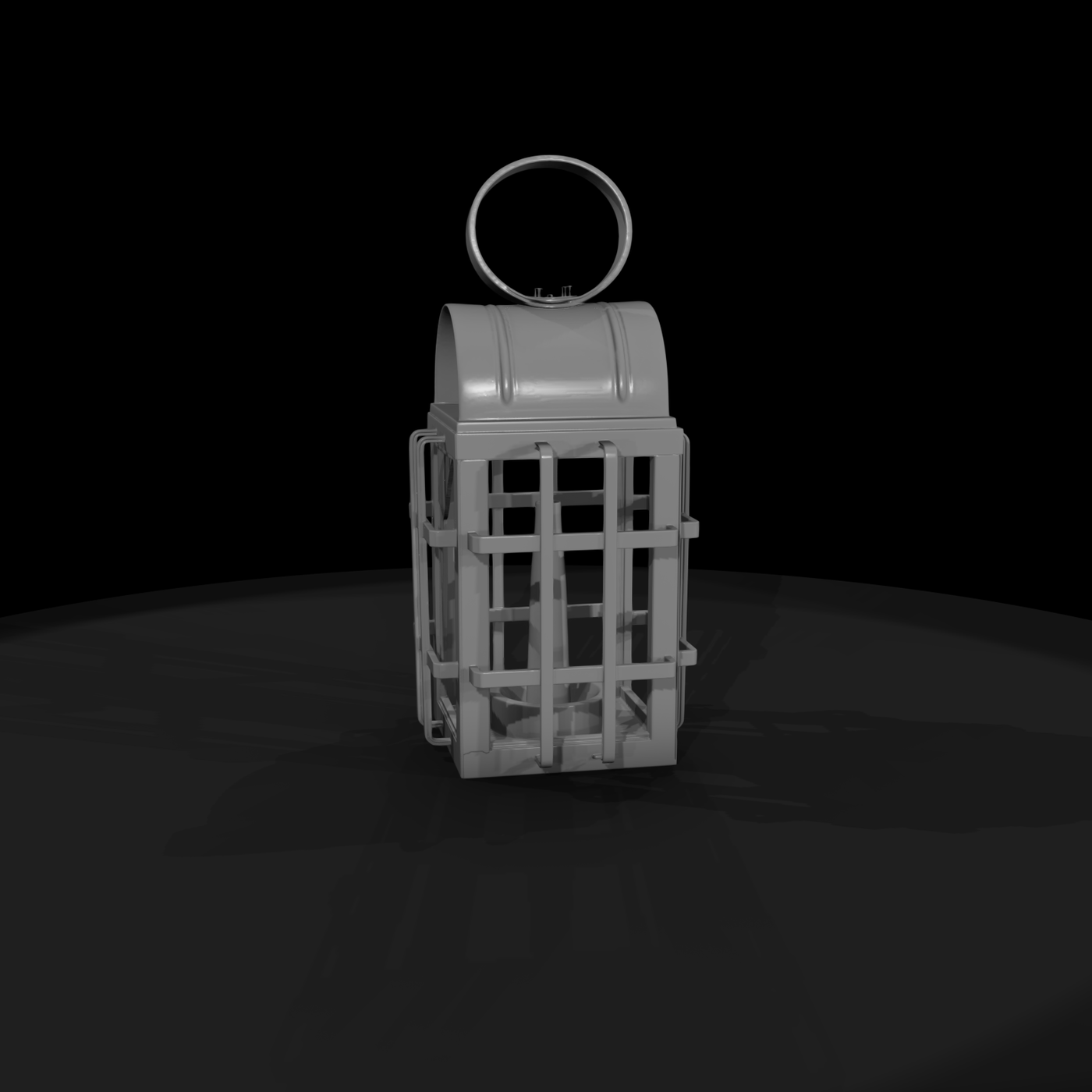 Rustic Hanging Candle Lantern — & Railway Prop