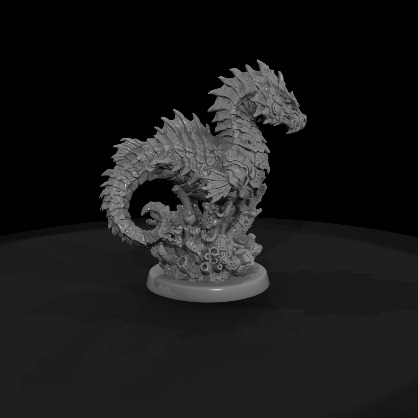 Creature Tide Bone Seahorse Beast