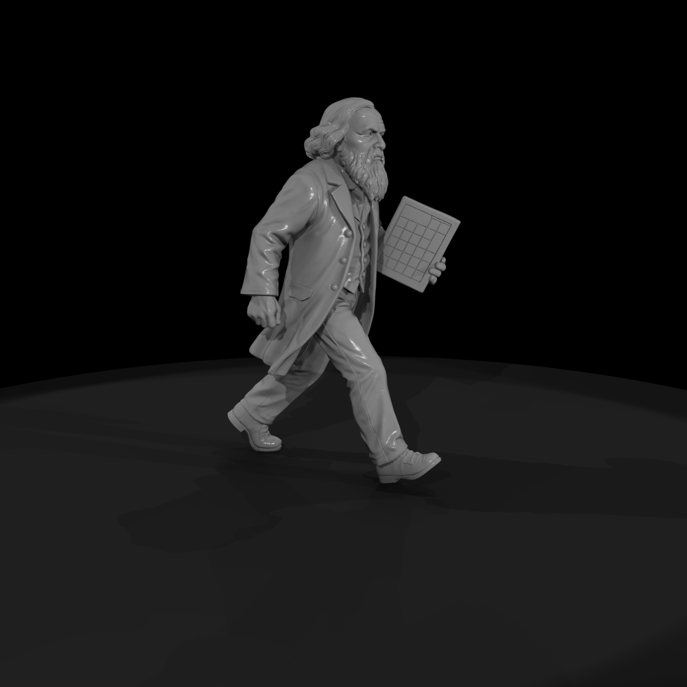 Hist 0178 Historical Dmitri Mendeleev Miniature Fi