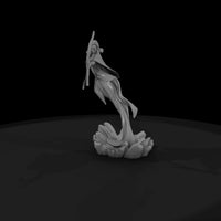 stylized_fantasy_female_archer_3d_statue_lbd1mjj3 — thumbnail 4
