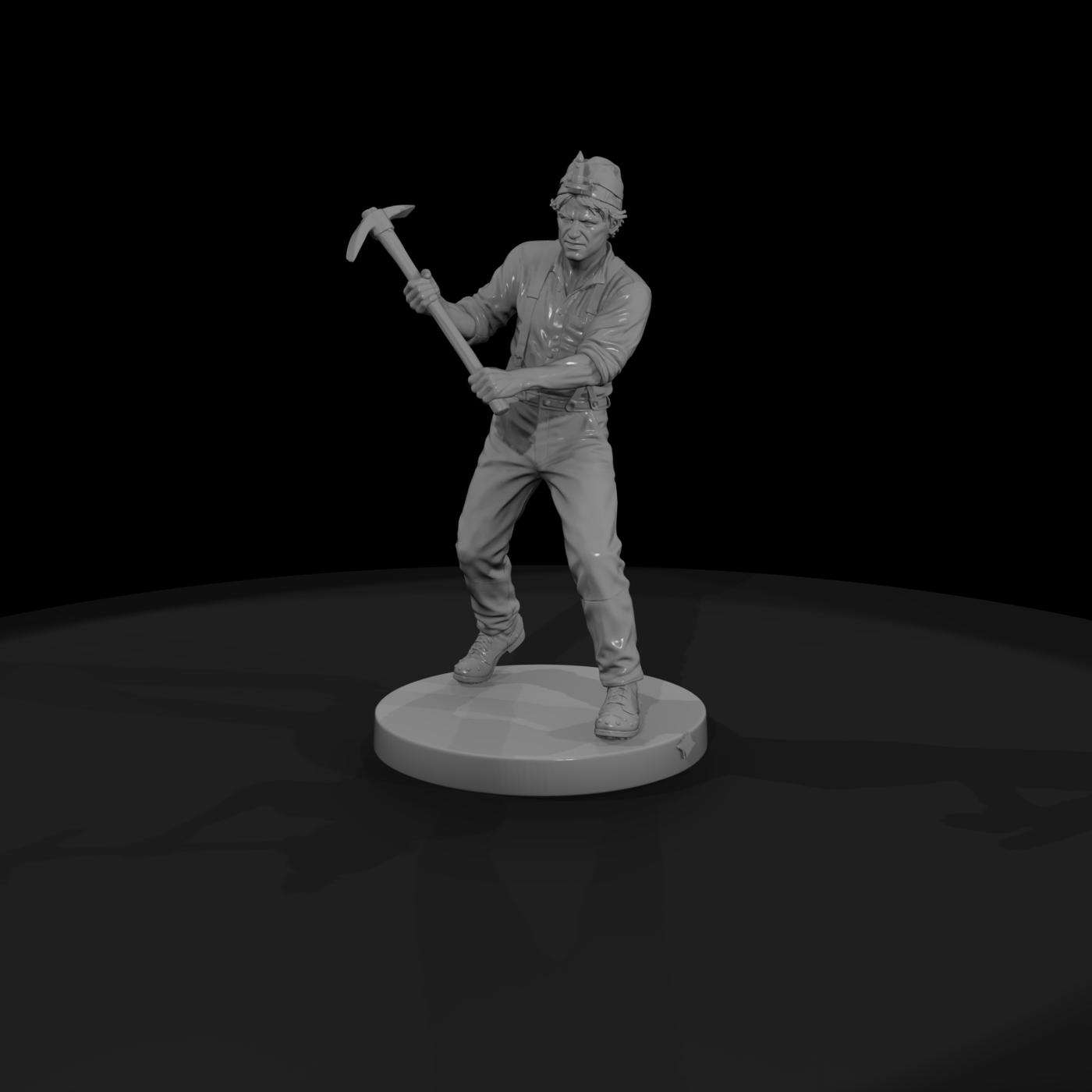 Occ 001 1880S Underground Miner Pick Miner