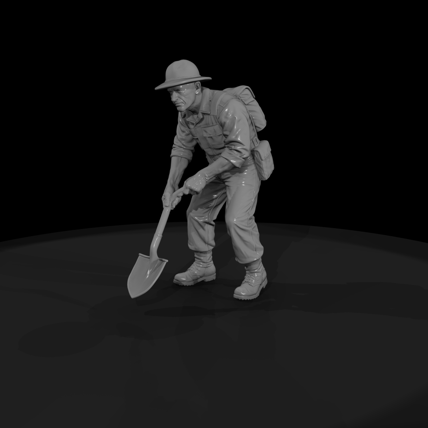 Ww2 Usmc 069 Wwii U S Marine Corps Engineer Figure