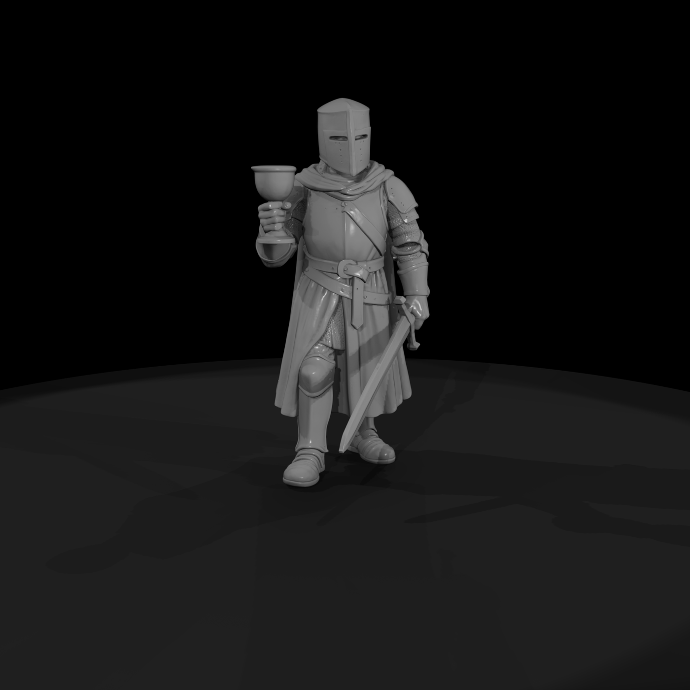 Myth 0422 Mythology Galahad Miniature Figure