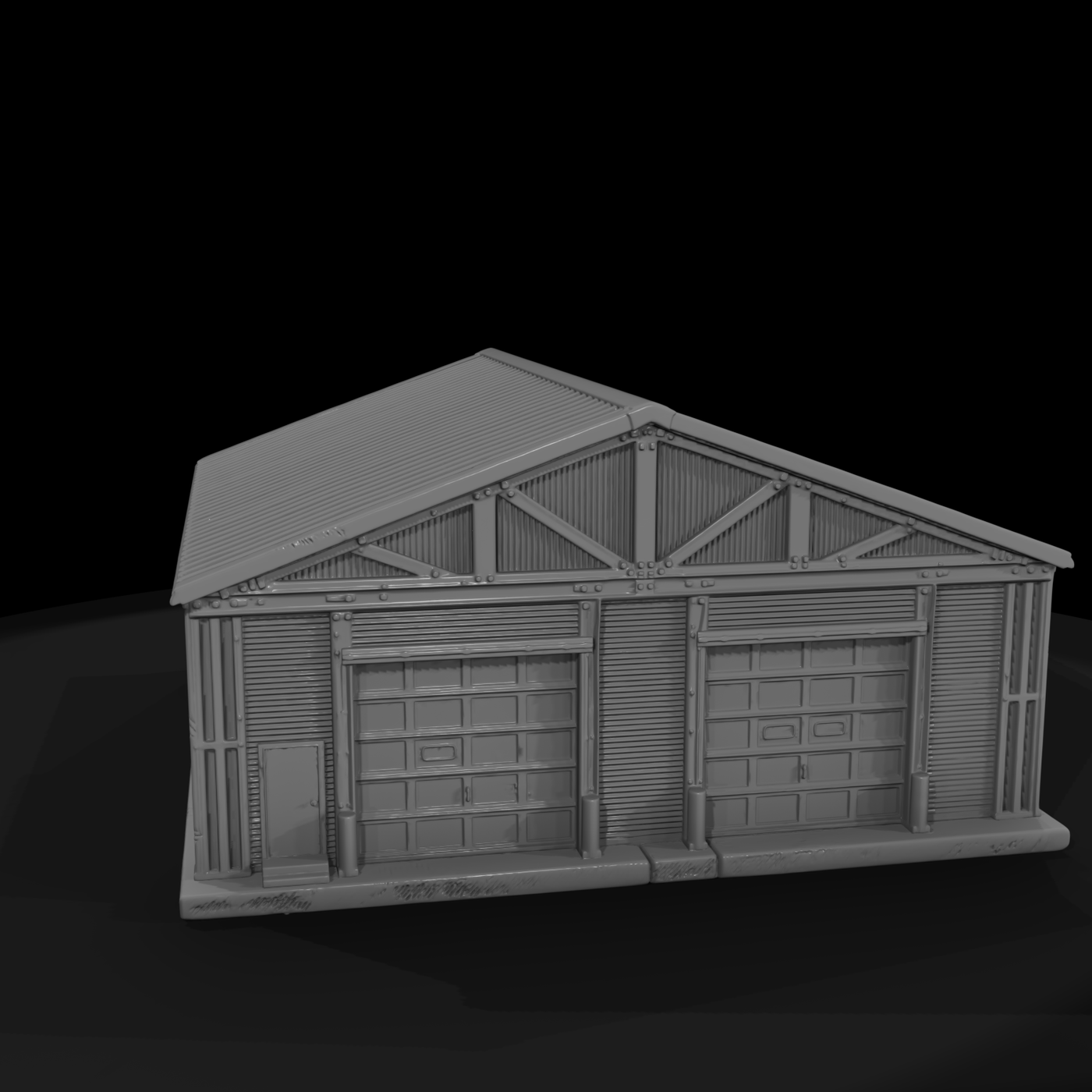 Mil 033 1980S Cold War Butler Steel Warehouse