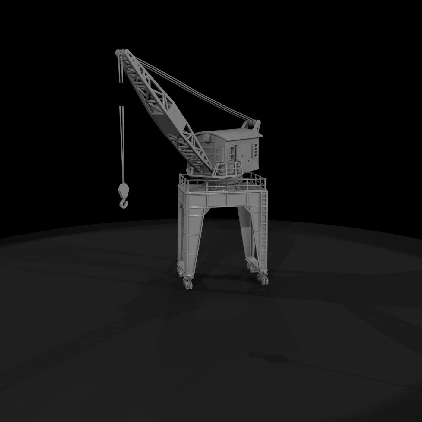 20260612 Model Gantry Crane 3D3Ea08470