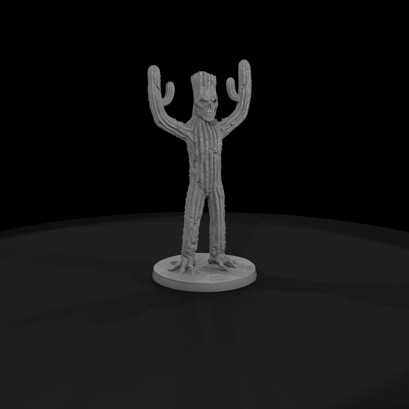 Saguaro Cactus Spirit Monster