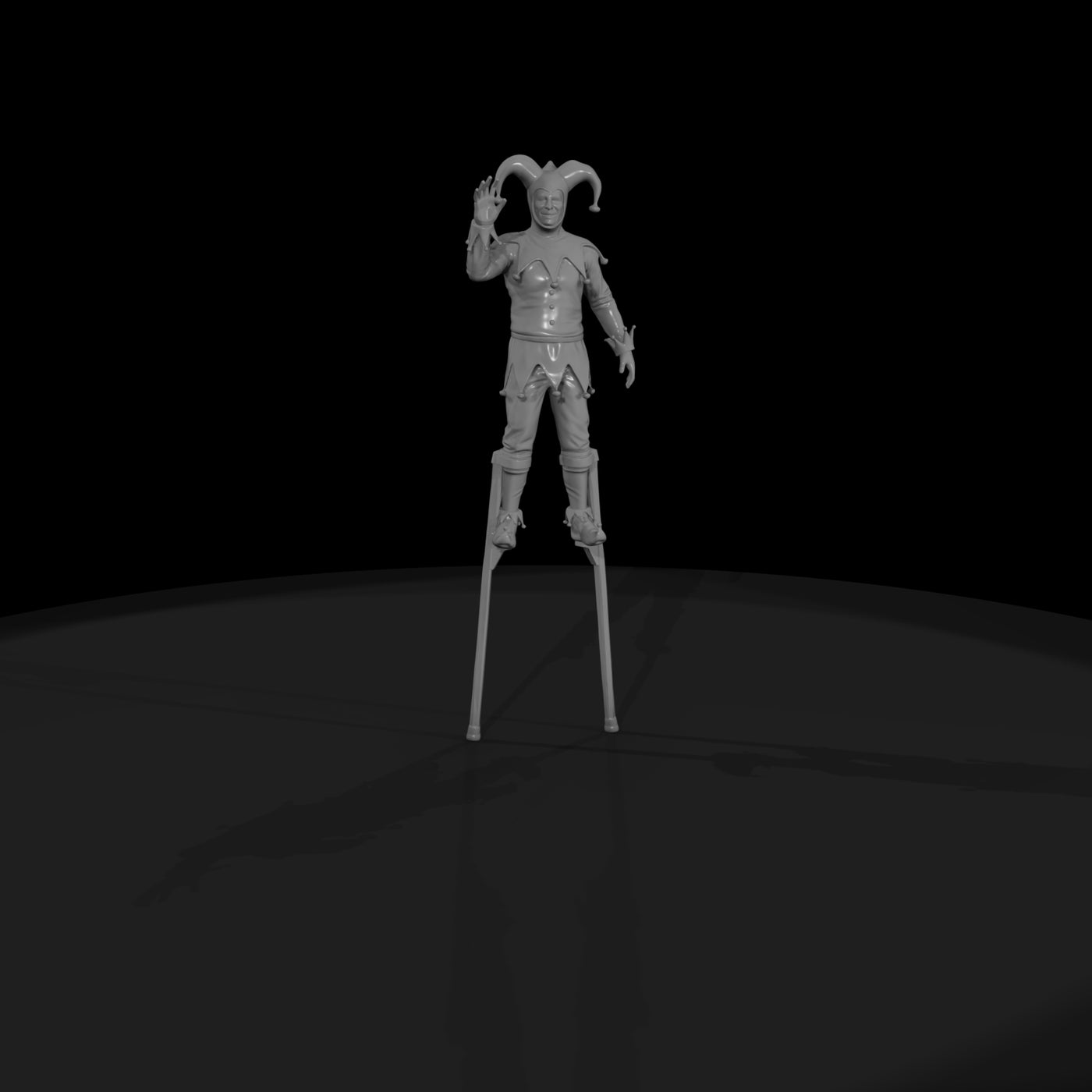 stilt-walker