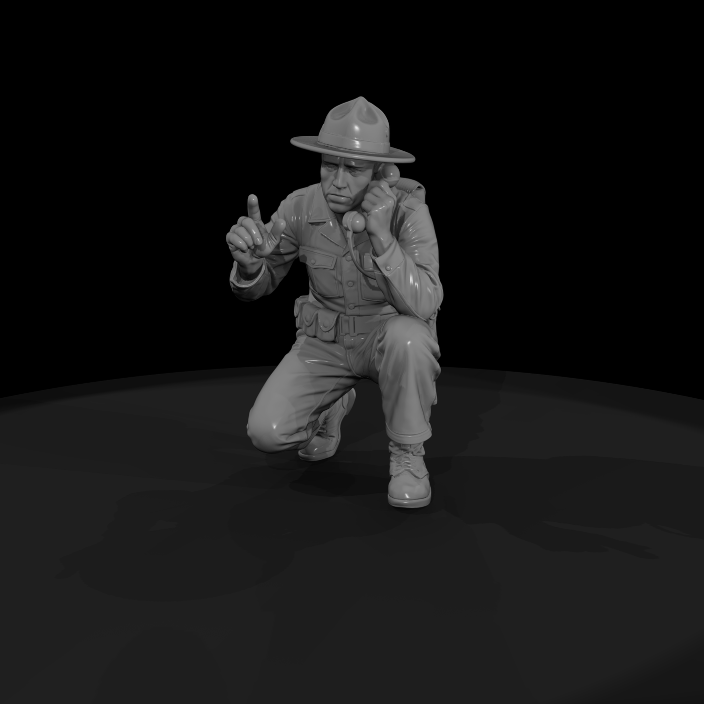 Ww2 Usmc 057 Wwii U S Marine Corps Radio Operator