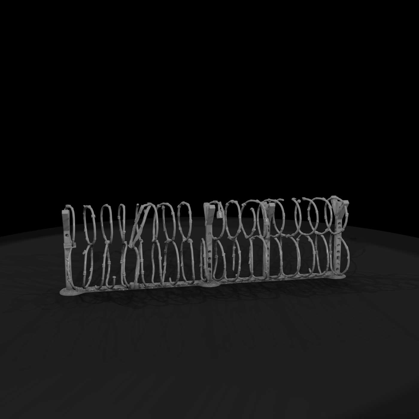 Concertina Wire Barrier Section