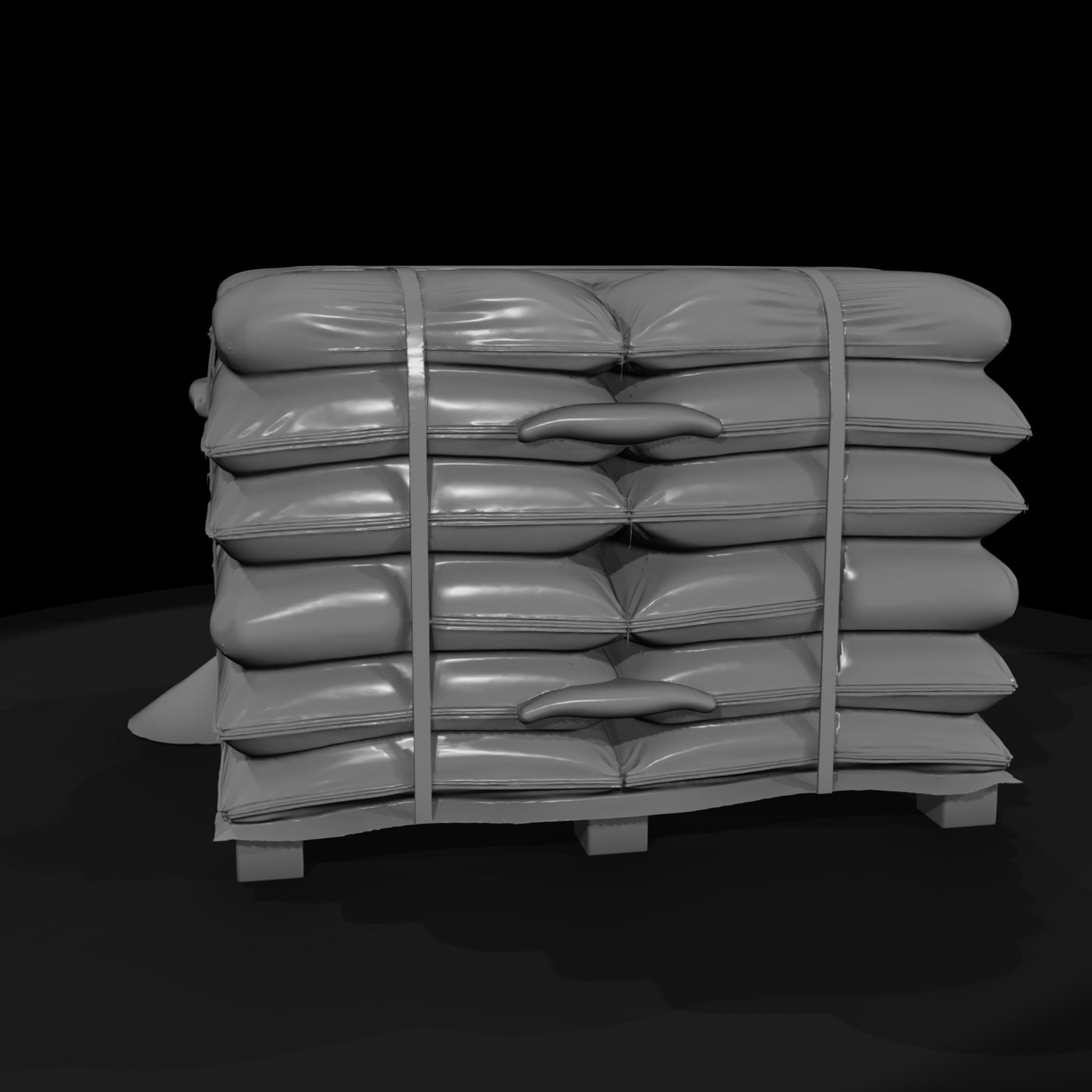 palletized-bulk-sacks-strapped-stack-934487