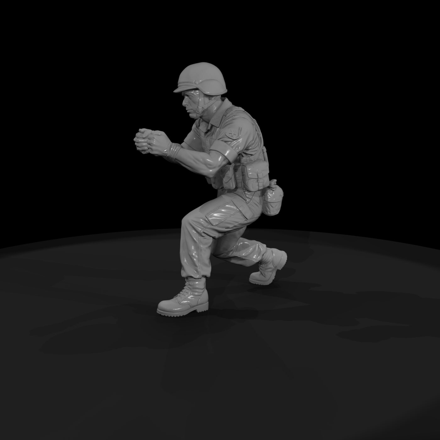 Mod Navy 060 Modern U S Navy Naval Gun Crewman Fig