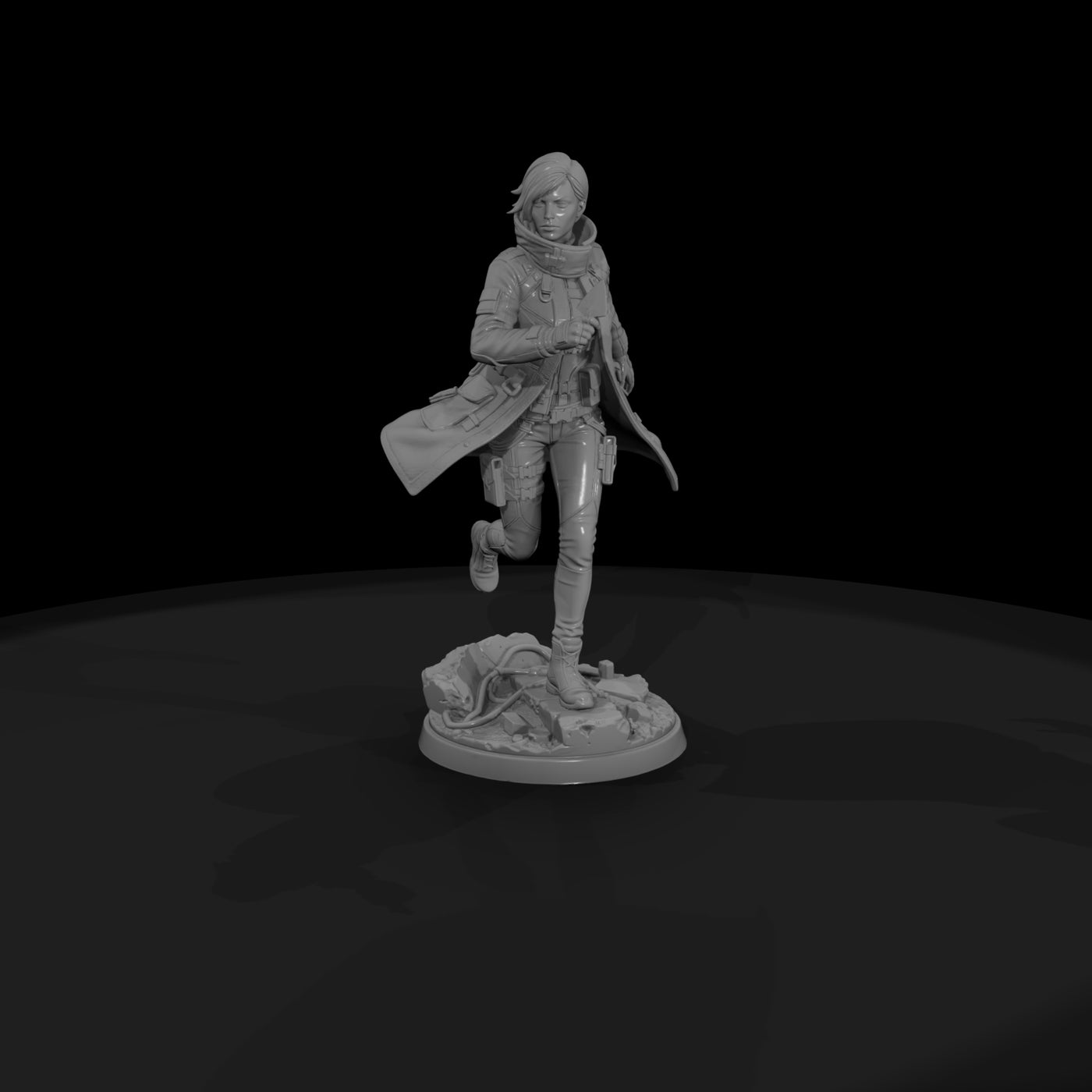 poparc-0095-black-coat-data-runner-alternate-pose