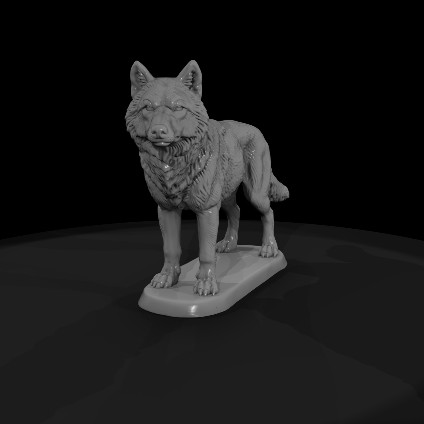 Ww 0313 Animal Gray Wolf